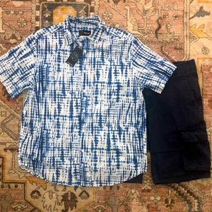 Mens New ORIGINAL USE Button Up Shirt size Large